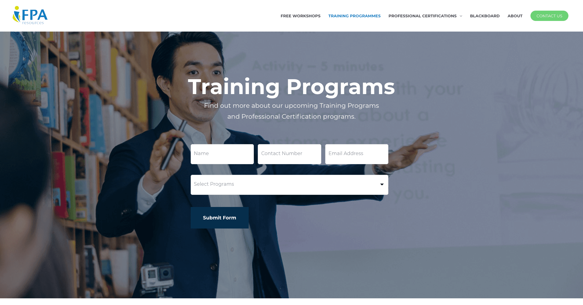 IFPA - Segi College - Marketing site